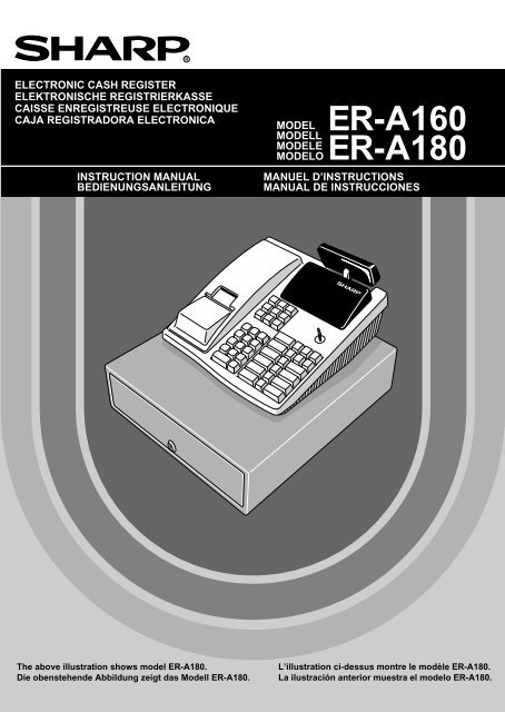 ER-A160/A180 Operation-Manual GB - Sharp