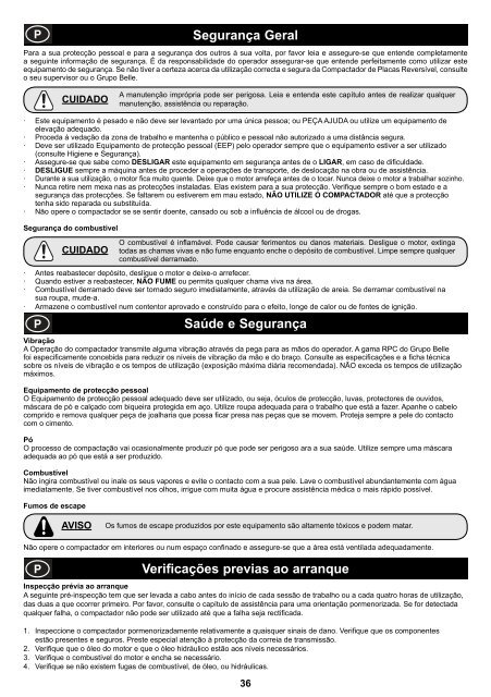 Operators Manual Operators Manual Manuel De L ... - Belle Group