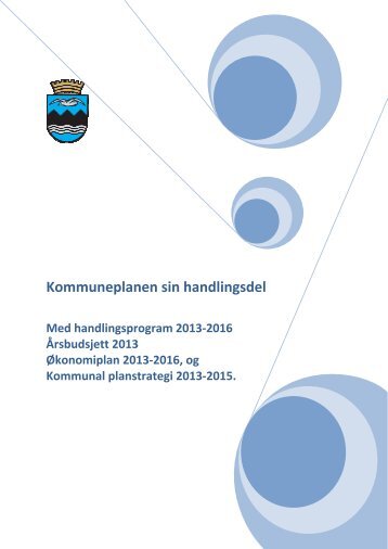 Kommuneplanen sin handlingsdel - Fjell kommune