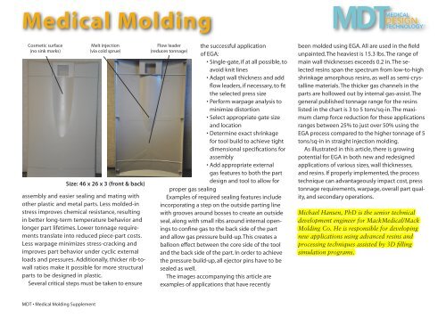 Achieving Effective Process Monitoring Through ... - Mack Molding