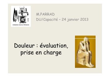 Dr Parrad – Evaluation Douleur - PIRG