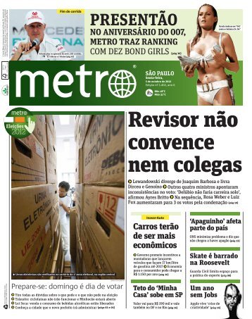 Jornal Metro SÃƒÂ£o Paulo