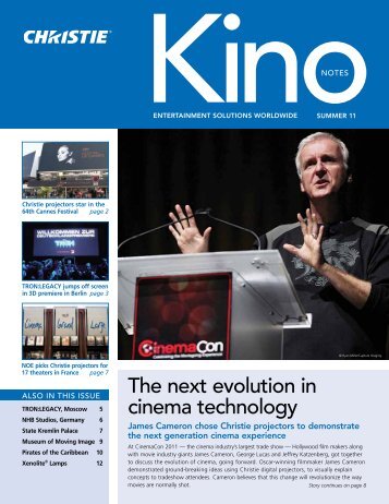 the next evolution in cinema technology - Christie Digital Systems