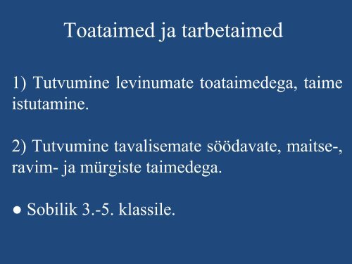 Slaid 1 - Keskkonnaamet