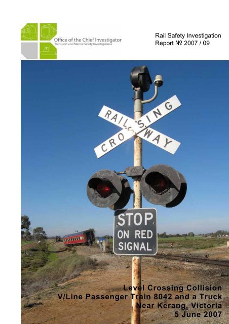 Level Crossing Collision V Line Passenger Train 8042 And A Truck Level Crossing Collision V Line Passenger Train 8042 And A Truck