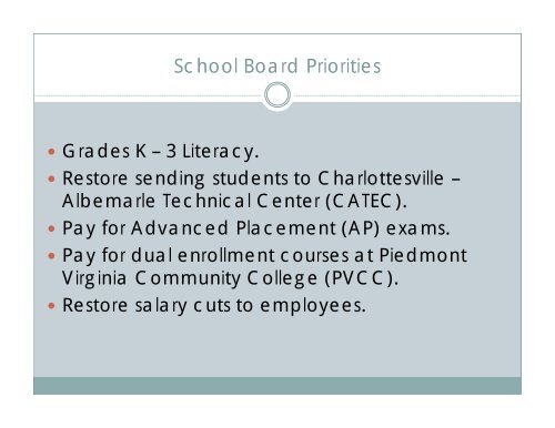 02.11.2011 Regular School Board Meeting - Fluvanna County ...