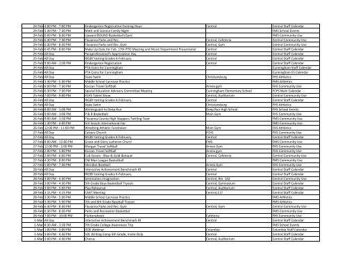 02.11.2011 Regular School Board Meeting - Fluvanna County ...