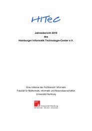 Jahresbericht 2010 des Hamburger Informatik Technologie ... - HITeC