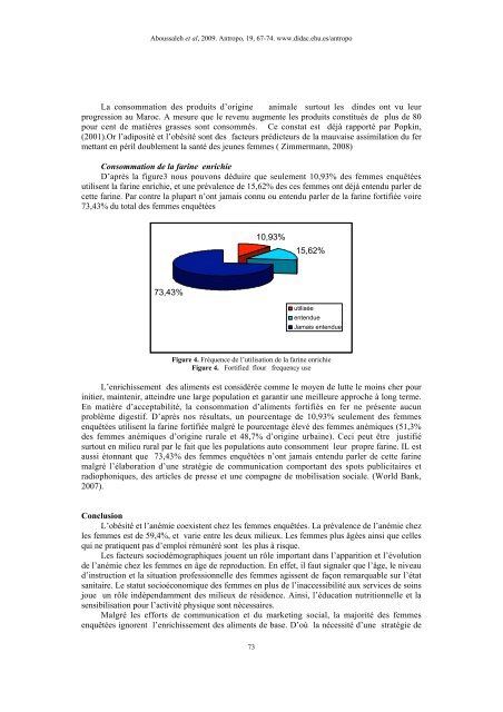 Transition nutritionnelle au Maroc: Coexistence de l ... - Antropo