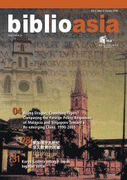 Biblio asia - National Library Singapore