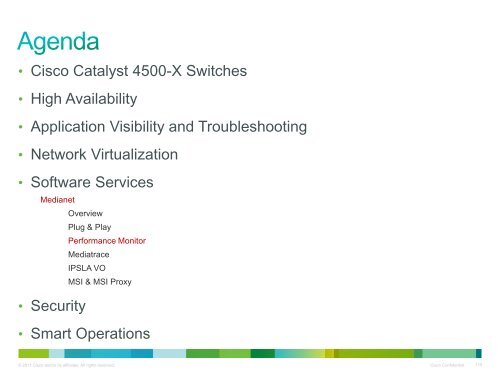 Catalyst 4500-X Fixed 10 GE Aggregation Switch