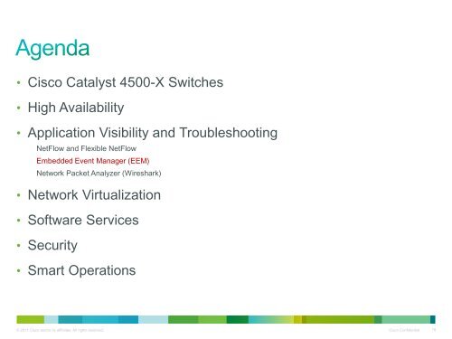 Catalyst 4500-X Fixed 10 GE Aggregation Switch