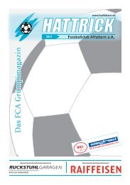 Hattrick GrÃ¼mpi Ausgabe 3/2011 - FC Affoltern am Albis