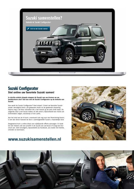 Jimny | Specificaties - Uitrusting - Prijslijst