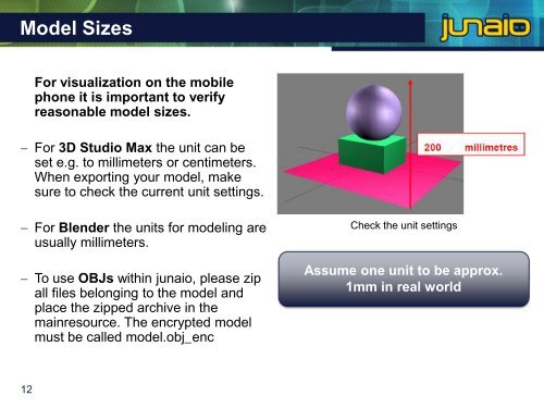 Junaio for developers – Adding 3D Components