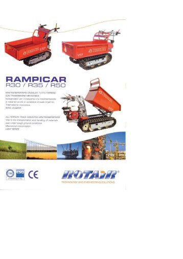 Rotair Rampicar R 30-35-50 2