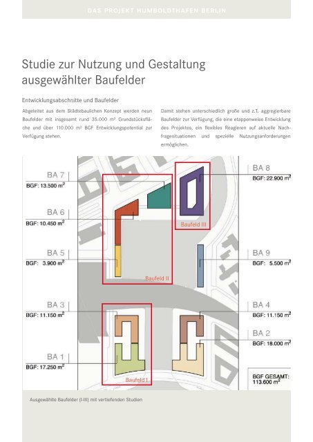 Humboldthafen Berlin - Liegenschaftsfonds Berlin