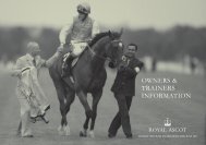 and Trainers - Ascot Racecourse
