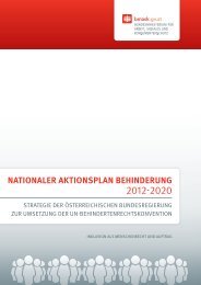 nationaler aktionsplan behinderung - Bundesministerium fÃ¼r Arbeit ...