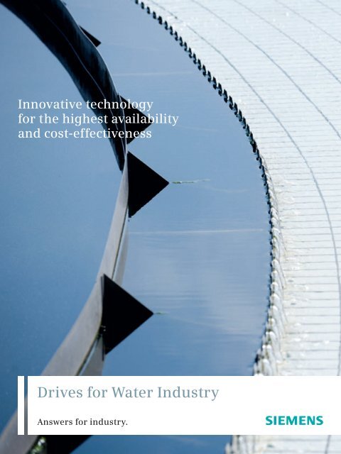 Drives for Water Industry - Industria de Siemens