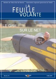 VOLANTE - Aeroclub de GenÃ¨ve