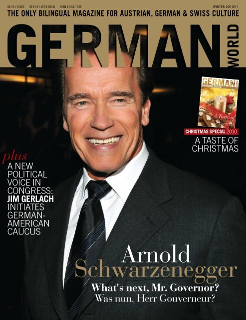 Arnold Schwarzenegger - GERMAN WORLD MAGAZINE
