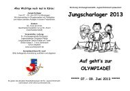 Flyer Jungscharlager 2013 (pdf) - SchÃ¶naicher Kirchen