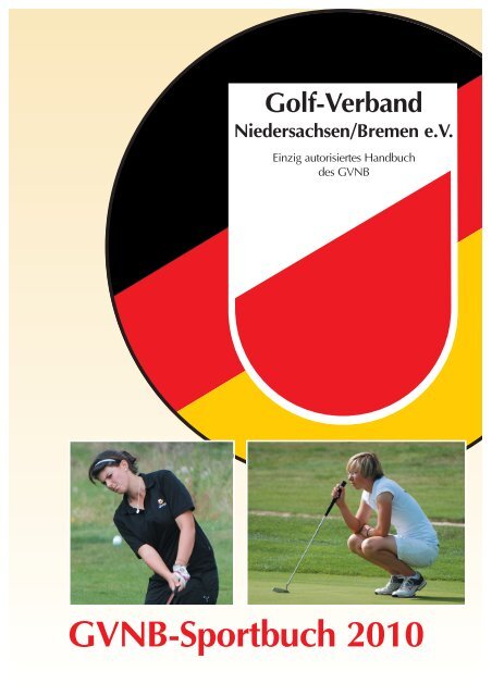 GVNB Sportbuch 2010 - Golf-Verband Niedersachsen-Bremen eV