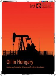 Oil in Hungary - Magyar Ásványolaj Szövetség