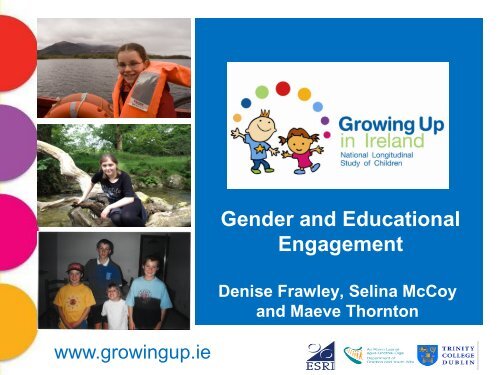 Gender and Educational Engagement - Growing Up in Ireland