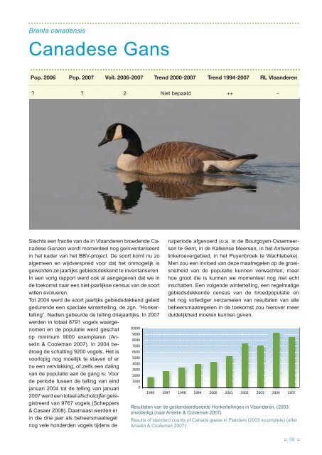 Broedvogels in Vlaanderen 2006-2007 - Instituut voor Natuur- en ...