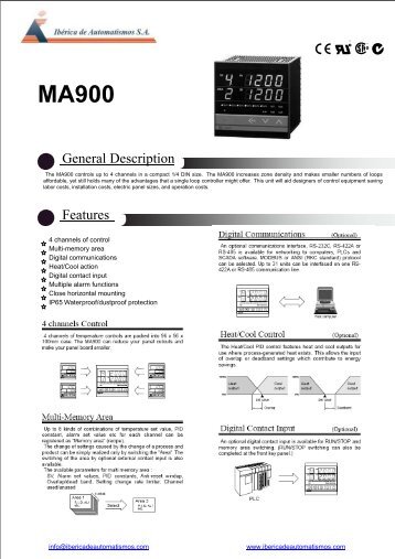 MA900 - Iberica de Automatismos