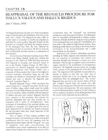 Reappraisal of the Regnauld Procedure for Hallux Valgus and