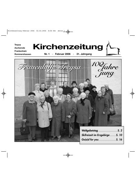 Kirchenzeitung Februar 2006 - Ev. Kirchengemeinde Franz von ...