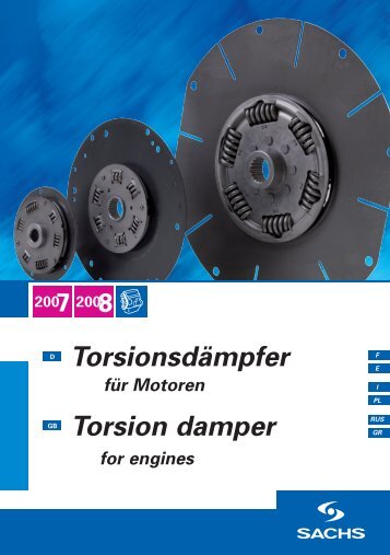 TorsionsdÃ¤mpfer Torsion damper - OLMOSDON