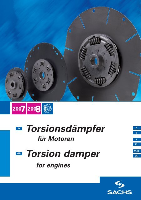 TorsionsdÃ¤mpfer Torsion damper - OLMOSDON