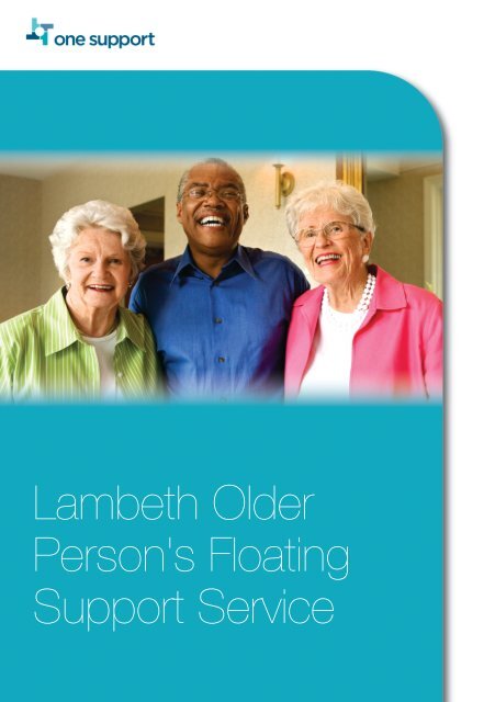 Lambeth - Older Person's Floating Support - One Housing Group
