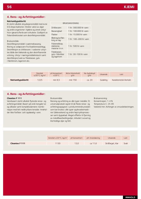 Statoil Lubricants Produktkatalog