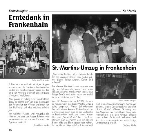 Es begab sich aber zu der Zeit … - Ev. Kirchengemeinde Franz von ...