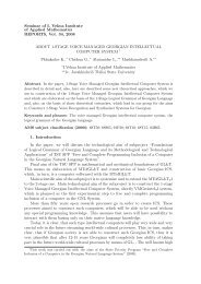 pdf file - Tbilisi Ivane Javakhishvili State University - Tbilisi State ...