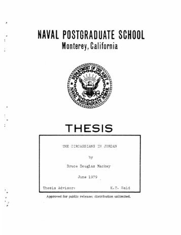 d Subtitle - NPS Publications - Naval Postgraduate School