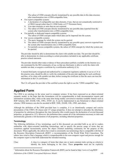 pdf file - The CIDOC CRM