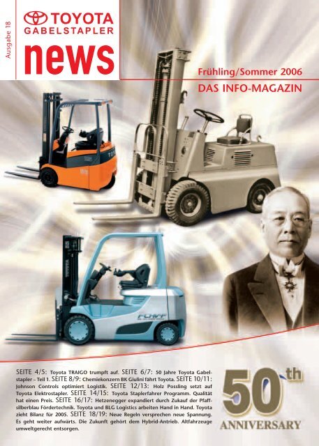 DAS INFO-MAGAZIN - Toyota Material Handling Deutschland