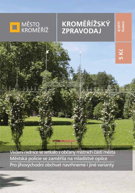 VydÃ¡nÃ­ - 4 / 2011 - MÄsto KromÄÅÃ­Å¾
