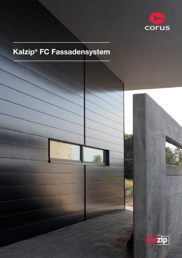 KalzipÂ® FC Fassadensystem