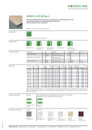 UNITEX L-EPS KD Typ 2 - Dietrich Isol AG