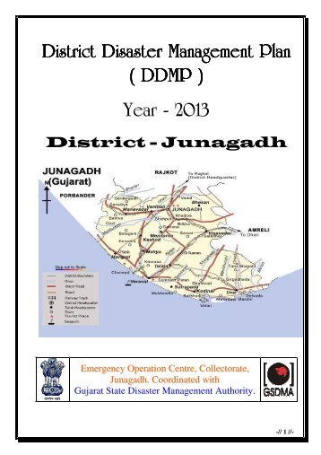 District Disaster Management Plan - Revenue Department ...