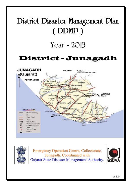 District Disaster Management Plan - Revenue Department ...