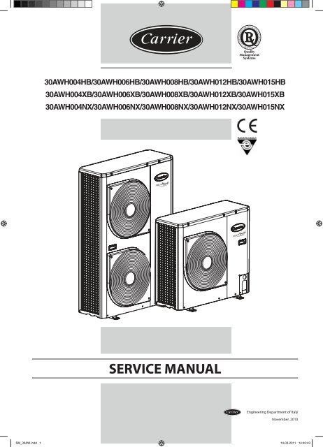 SERVICE MANUAL - Thermo Control