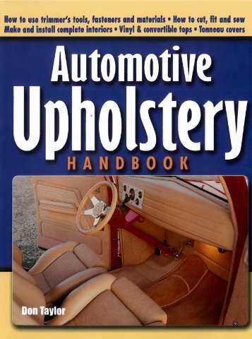 automotive upholstery handbook - CaliforniaBills.com